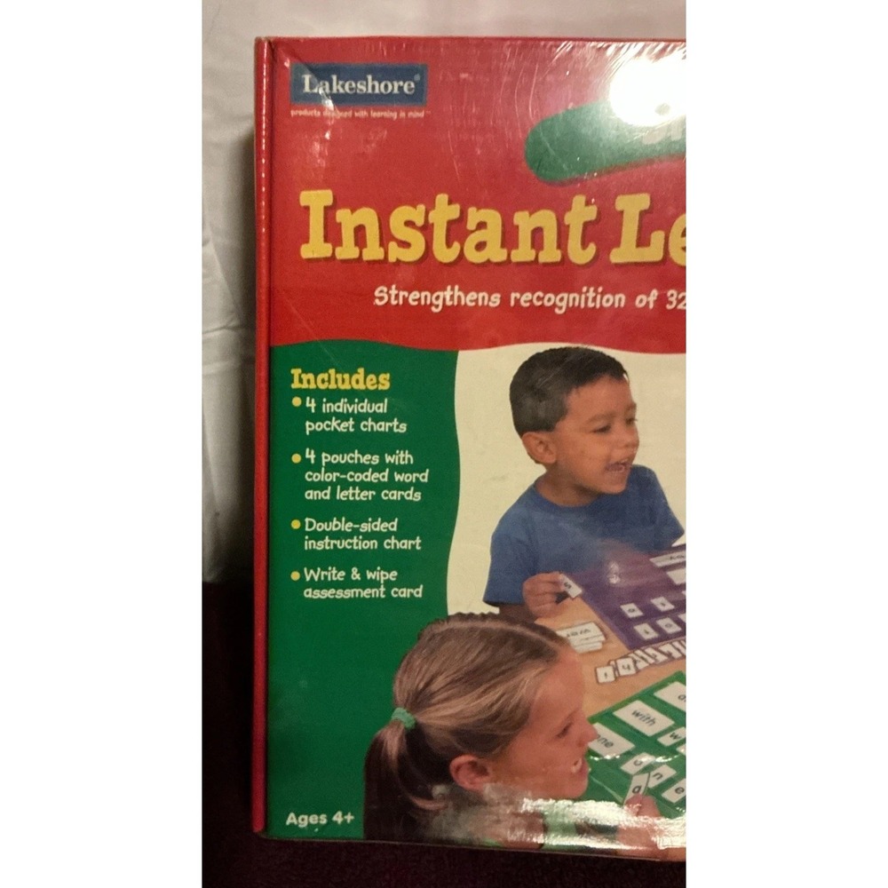 Lakeshore Sight Words Instant Learning Center Educational Homeschool EE187, NISB - Picture 2 of 15